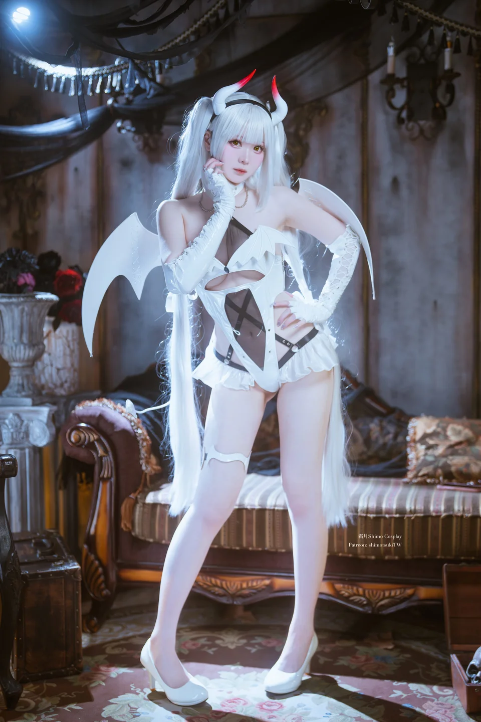 霜月shimo - No.159 Blanc Demon [21P-43MB] tg@simisebaisi 【丝足阁】020.webp